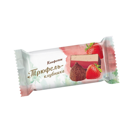 POKROVSK Souffle Candies with Truffle Chocolate and Strawberry by lb
