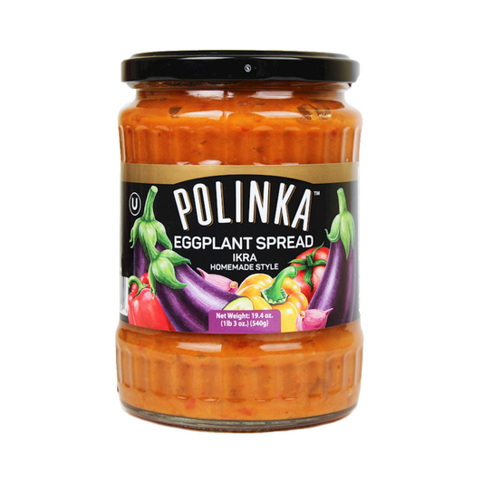 POLINKA Eggplant Spread Ikra Homemade Style, 540g