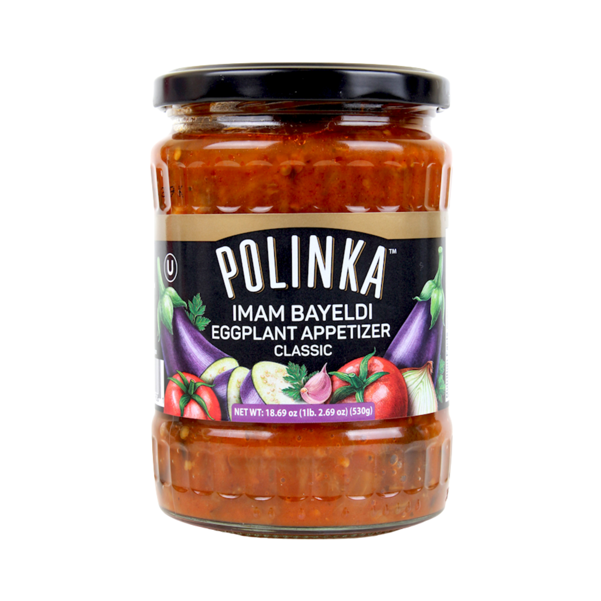 POLINKA Imam Bayeldi Eggplant Appetizer Classic 530g – Borsch and Beyond