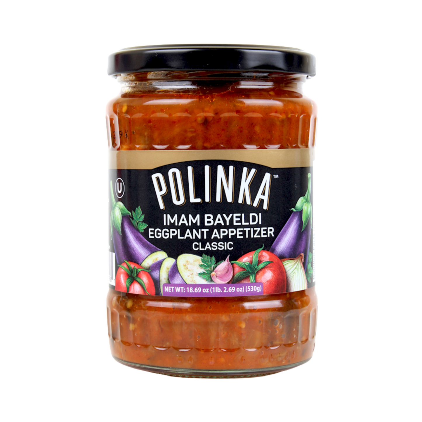 POLINKA Imam Bayeldi Eggplant Appetizer Classic 530g