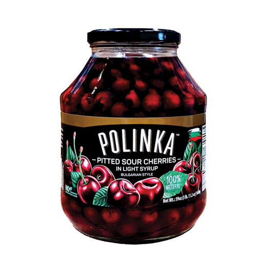 POLINKA Pitted Sour Cherries Bulgarian Style 1740ml