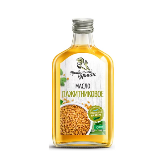 PRAVILNIY GURMAN Helba (Fenugreek) Pazhitnik Oil 250ml