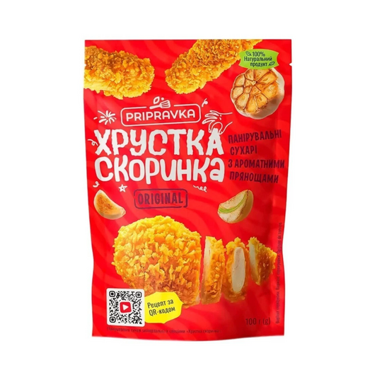 PRIPRAVKA Bread Crumbs with Spices "Crispy Crust" 100g