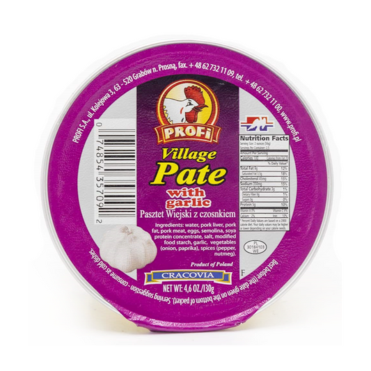 PROFI Canned Pate with Garlic 130g