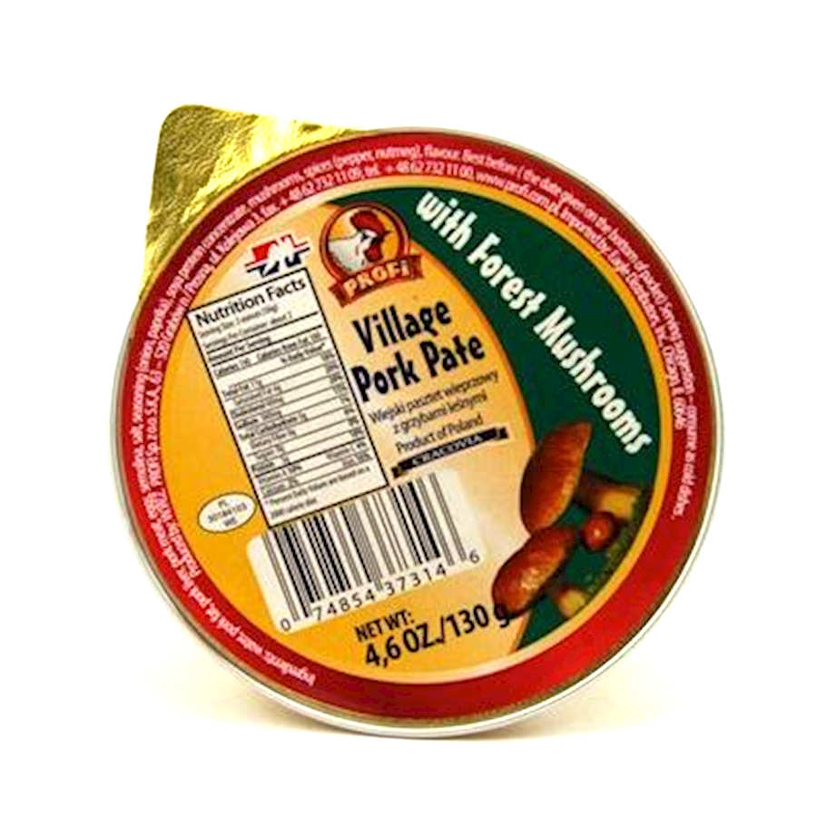 PROFI Village Pork Pate with Forest Mushrooms, 130g