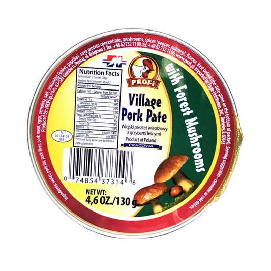 PROFI Village Pork Pate with Forest Mushrooms, 130g