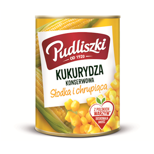 PUDLISZKI Sweet Corn, 400g