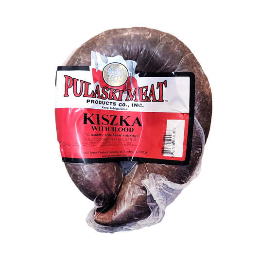 PULASKI (Pre-Pk) Blood Sausage Kiszka Kaszanka, by lb