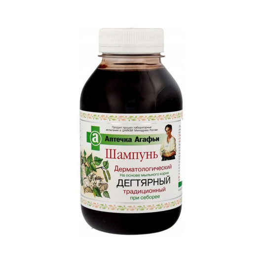RECEPTI AGAFI Tar Shampoo for Dandruff, 300ml