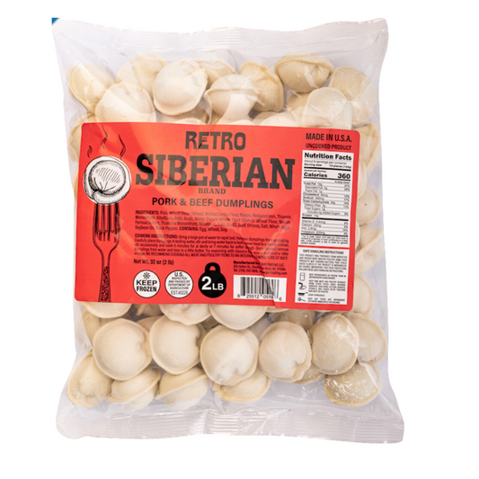 RETRO Siberian Dumplings (Pelmeni), 908g