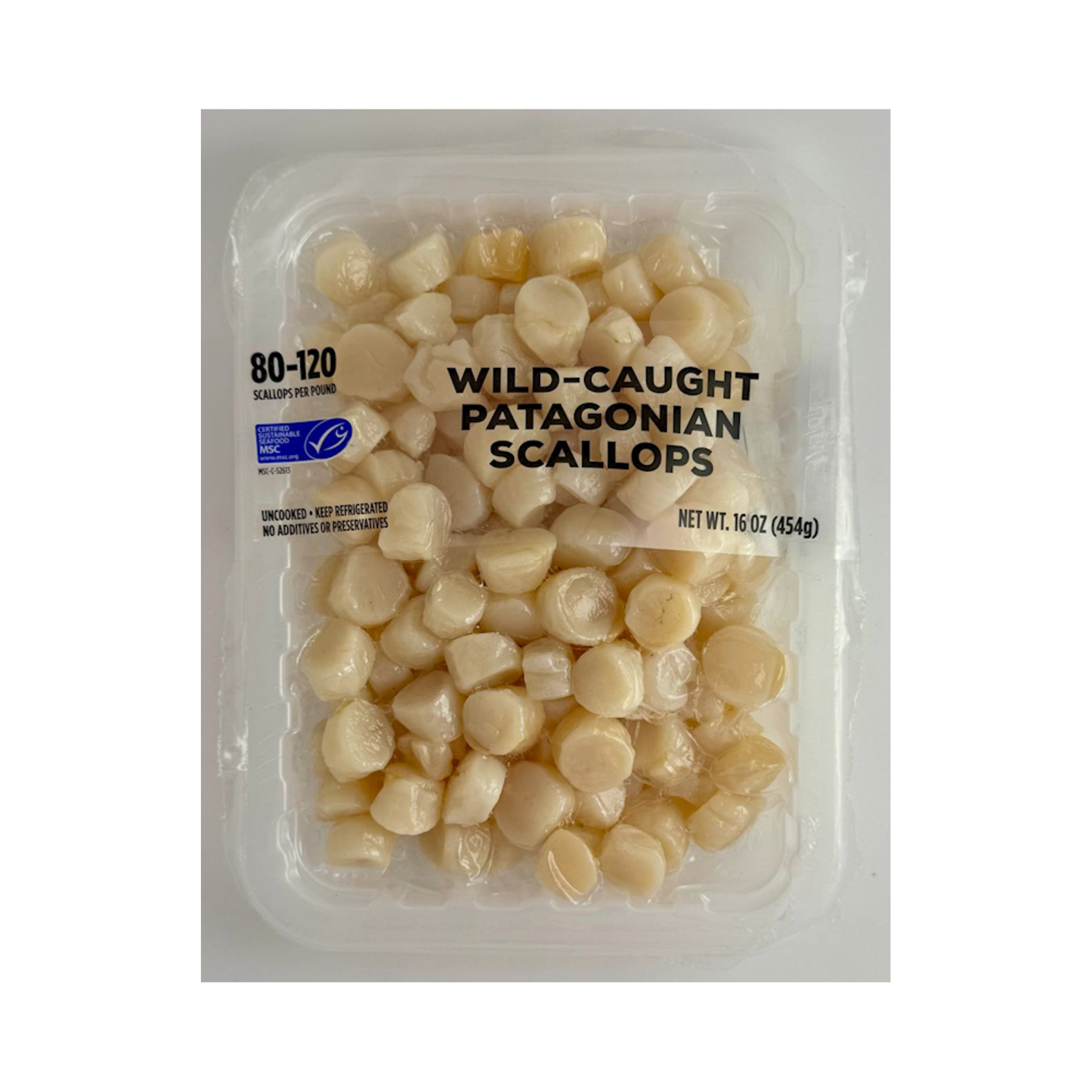 RF Scallops Sea 80/120 454g