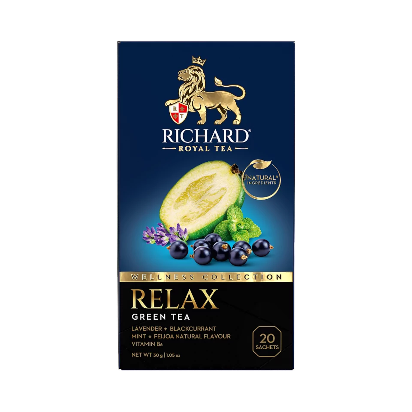 RICHARD Relax Green Tea, 20 tb