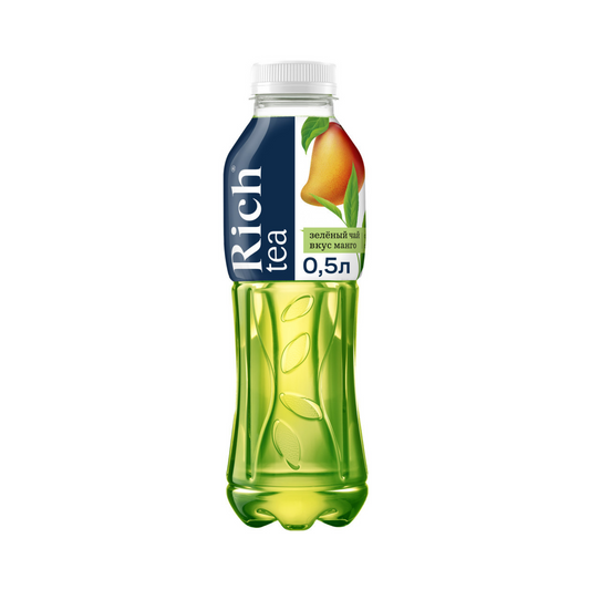 RICH Mango Iced Green Tea, 500ml