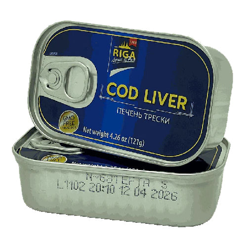 RIGA Cod Liver in Oil, 121g