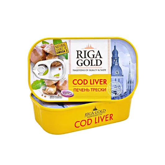 RIGA GOLD Cod Liver in Oil, 121g