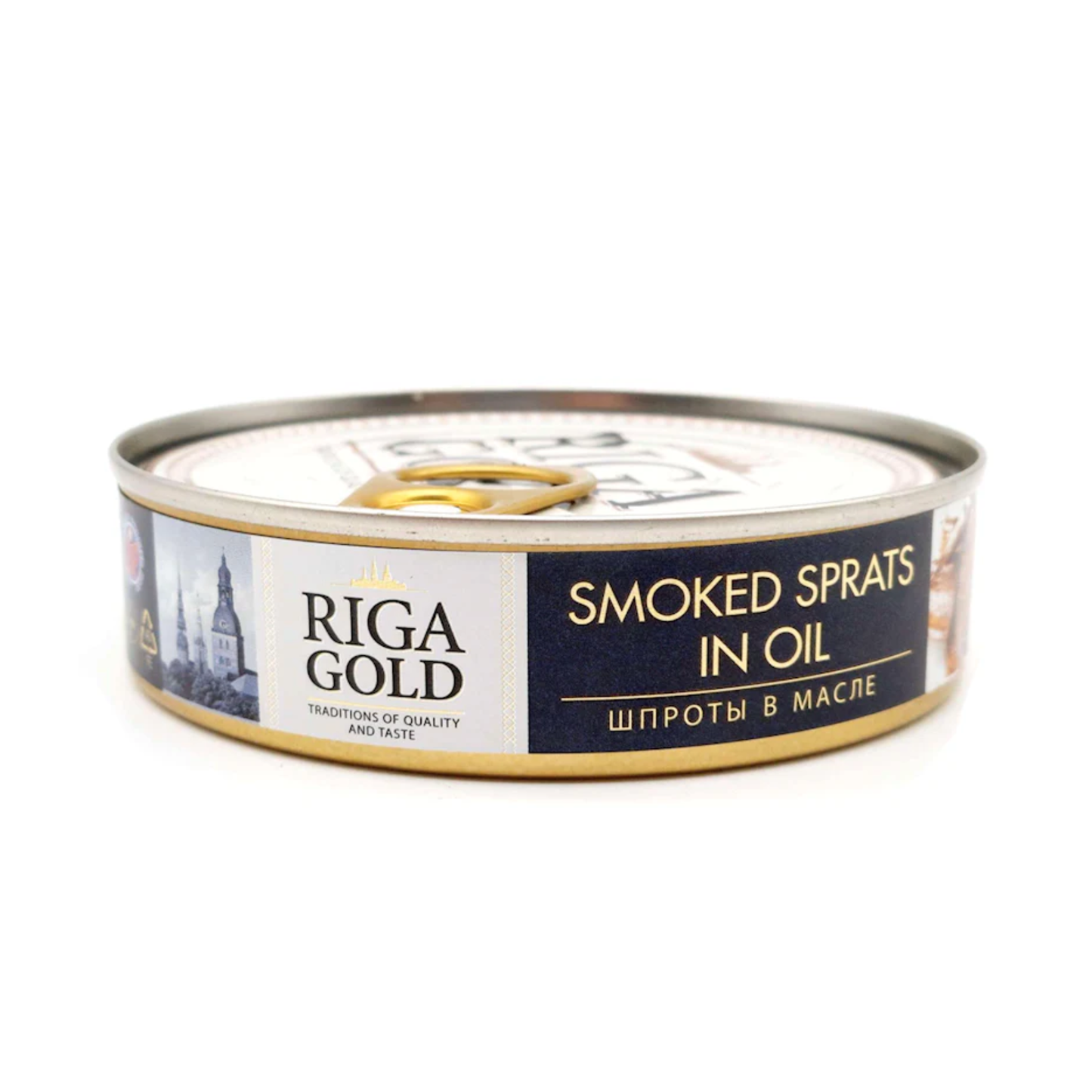 RIGA GOLD Smoked Sprats in Oil, 240g