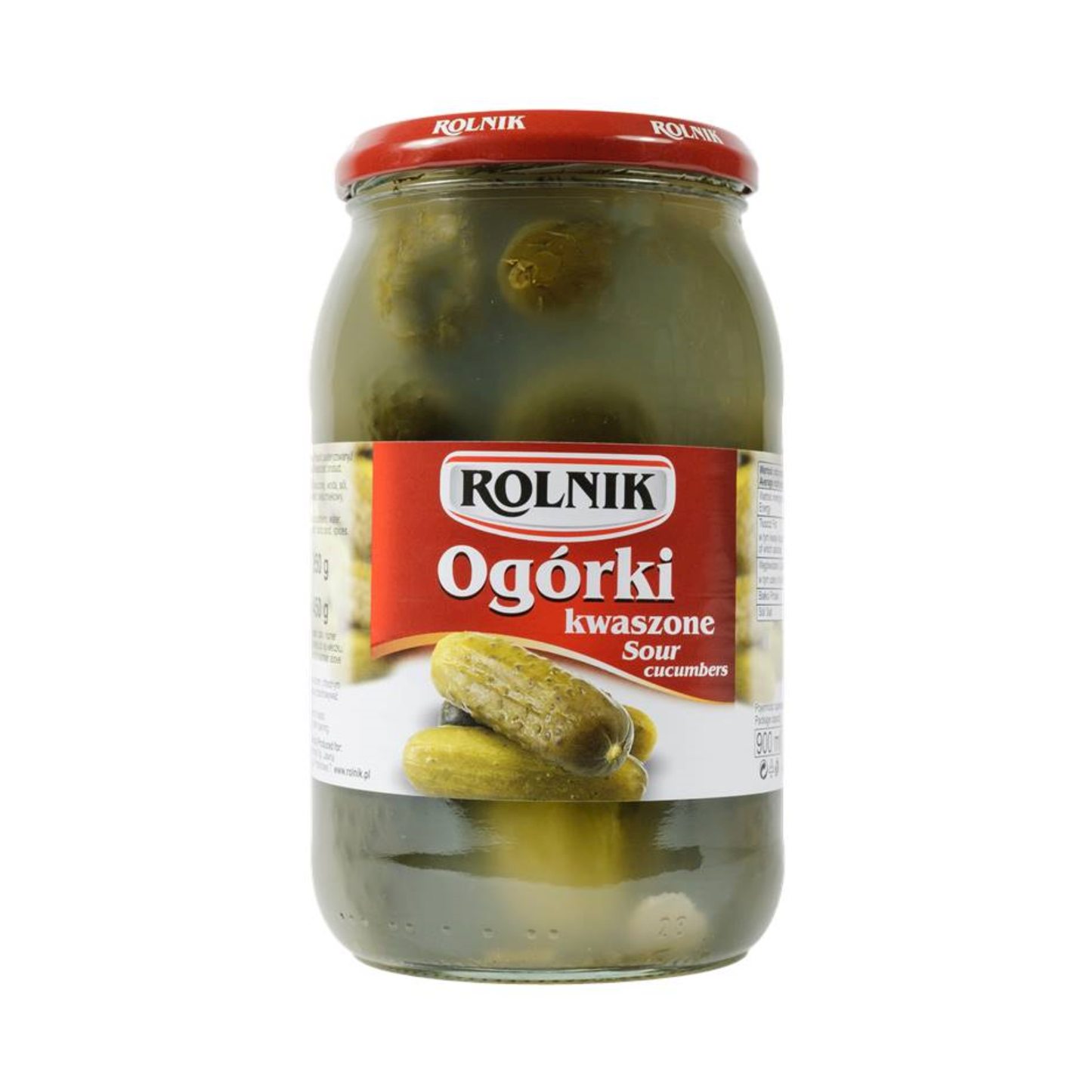ROLNIK Cucumber in Brine 900g