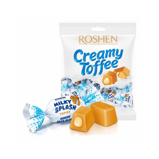 ROSHEN Candy (Pack) Toffee Milky Splash, 150g