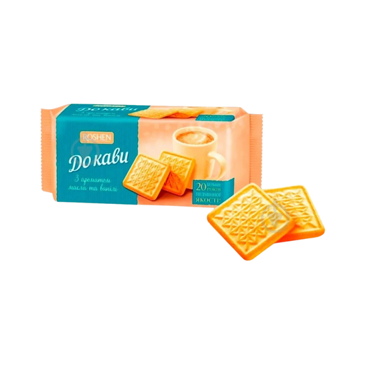 ROSHEN Do Kava Cookies with Vanilla Flavor, 185g