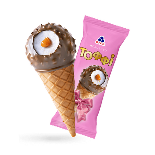 RUD Toffi Ice Cream Cone, 70g