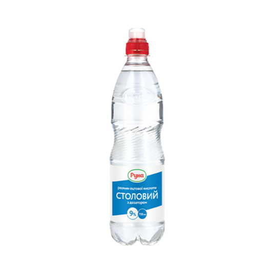 RUNA Vinegar 9%, 750ml