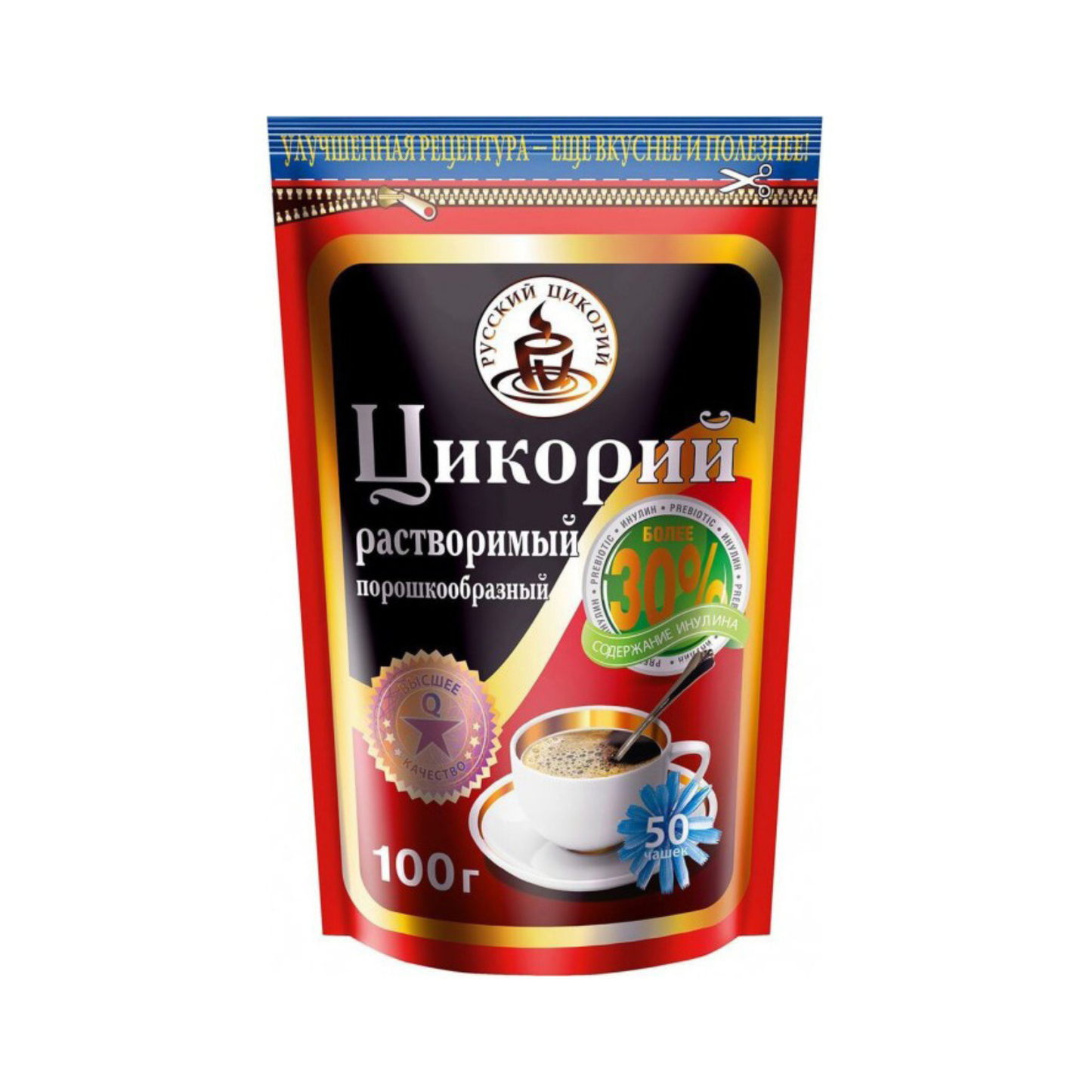 RUSSKI TSIKORY Original Instant Chicory Powder, 100g