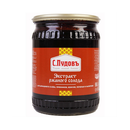 S. PUDOV Rye Malt Exctract 650g