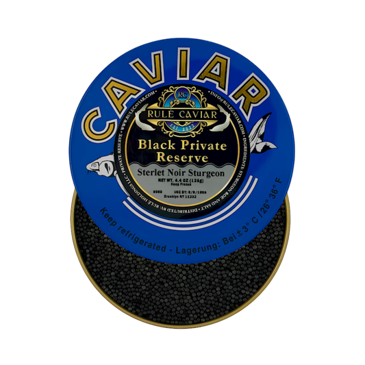 RF Sterlet Noir Sturgeon Caviar 125g (Jar)