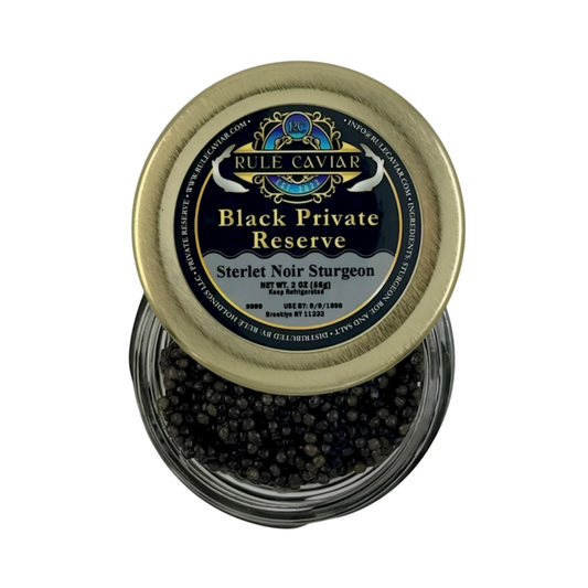 RF Sterlet Noir Sturgeon Caviar 56g (Jar)