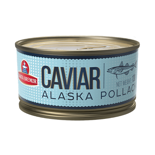 SANTA BREMOR Alaska Pollock Caviar canned, 130g