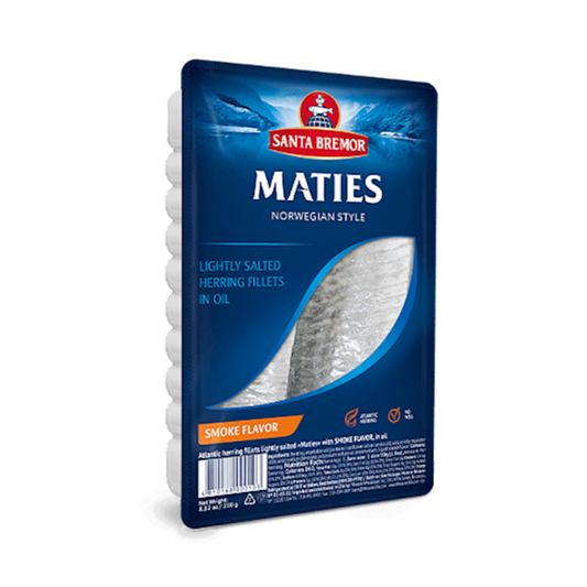 SANTA BREMOR Matjes Herring Fillet in Oil, 250g
