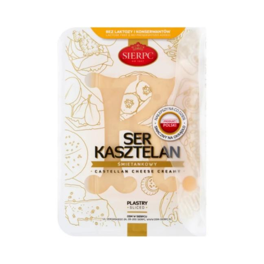 SIERPC Sliced Cheese "Smetankowy", 135g