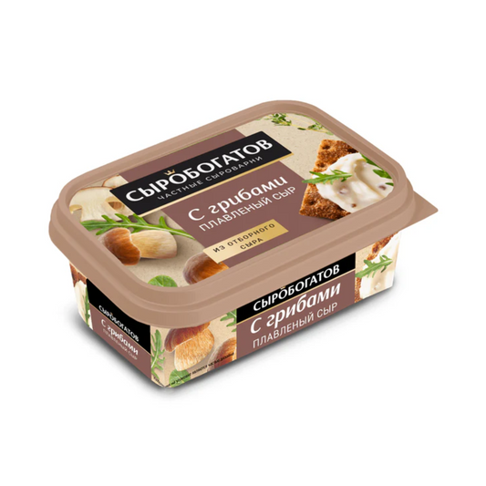 SIROBOGATOV Soft Cheese with Mushroom 50% 200g