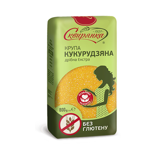 SKVYRIANKA Corn Groats Extra Gluten-Free, 800g