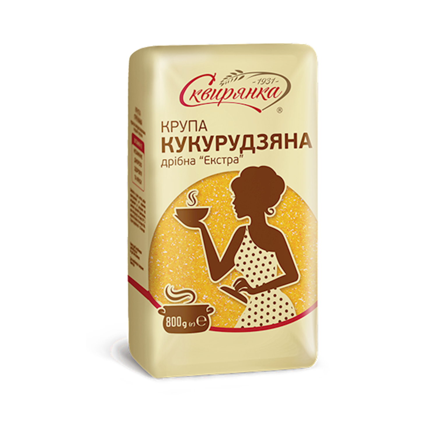 SKVYRIANKA Corn Groats Extra, 800g