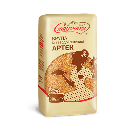 SKVYRIANKA Durum Wheat Groats Artek, 800g