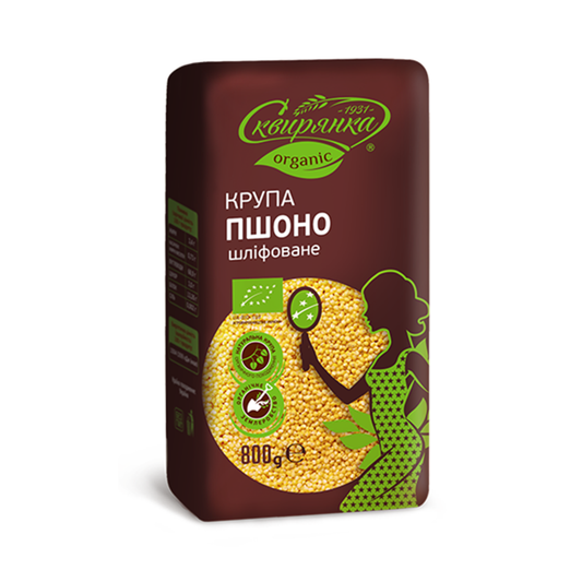 SKVYRIANKA Millet Groats Organic, 800g