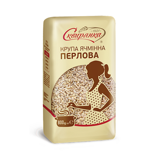 SKVYRIANKA Pearl Barley Groats, 800g