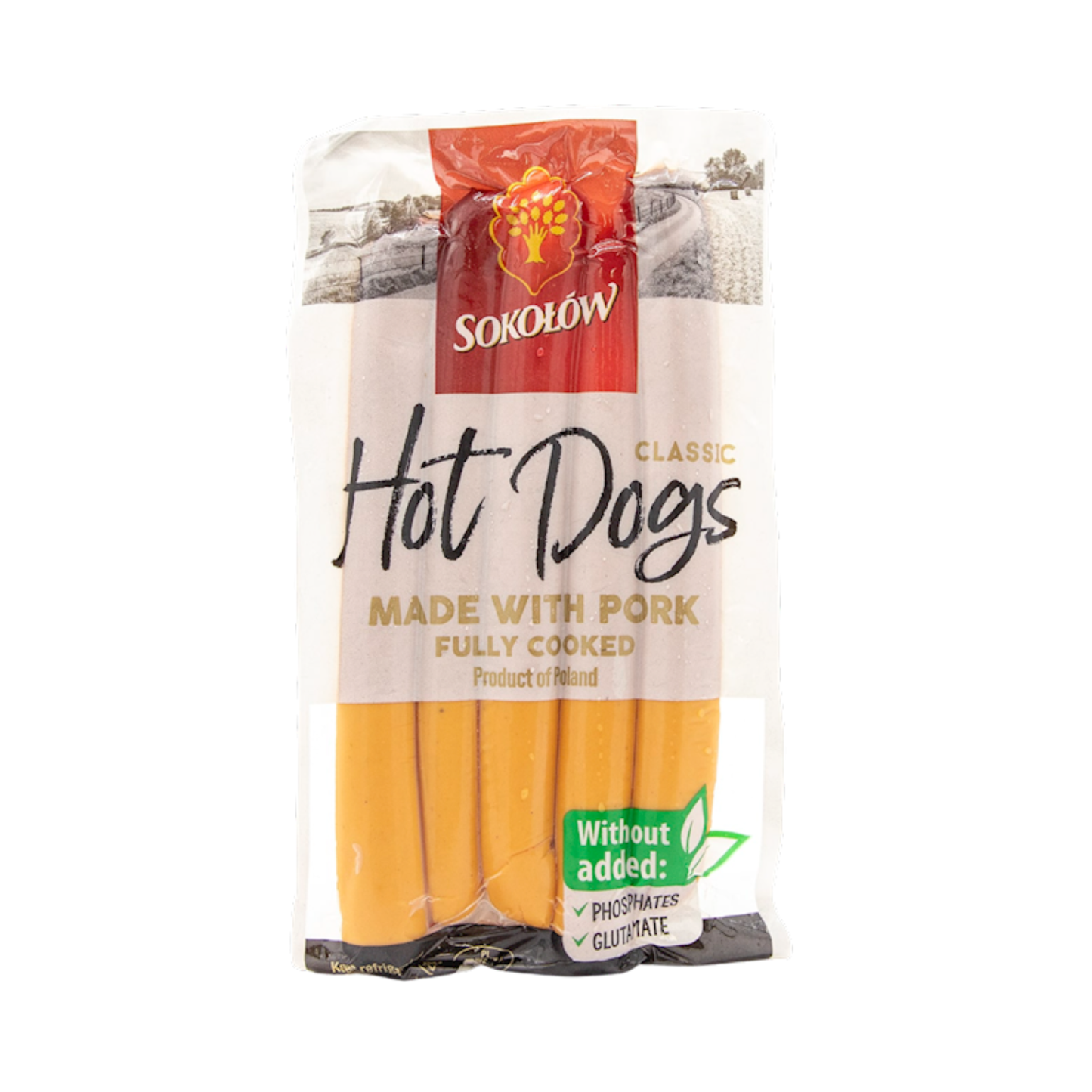 SOKOLOW Hot Dog Pork Frankfurters, 250g