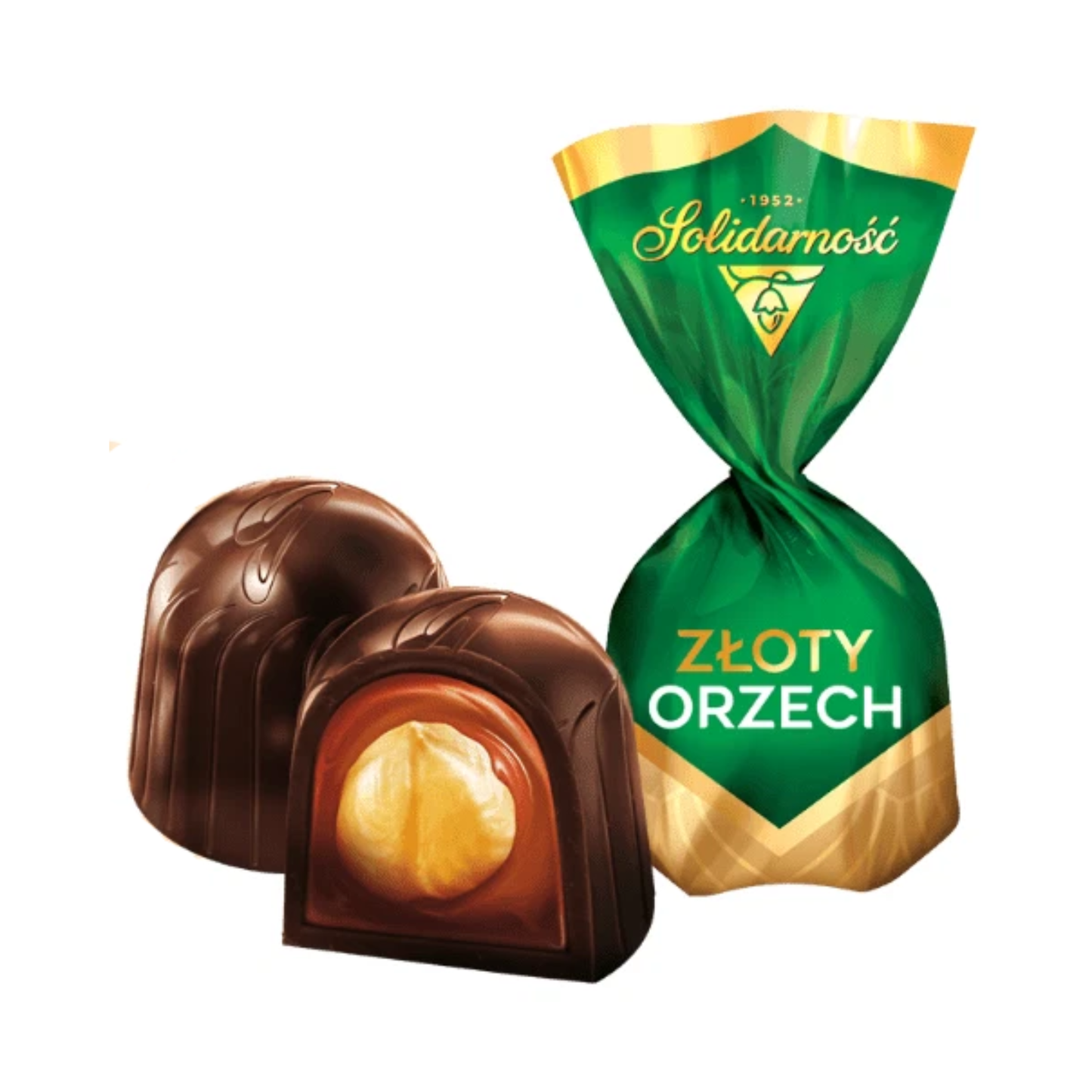 SOLIDARNOSC Golden Nut Chocolate Candy, by lb