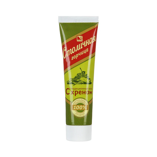 STOLICHNAYA Mustard with Horseradish (Tube) 100g