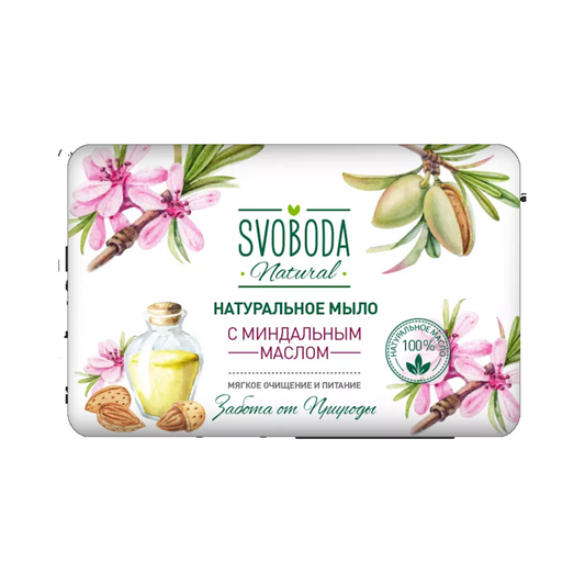 SVOBODA Bar Soap with Almond Oil, 90g