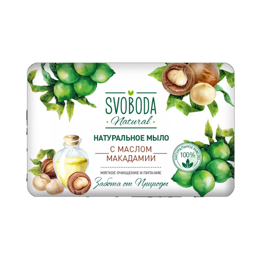 SVOBODA Bar Soap with Macadamia Oil, 90g