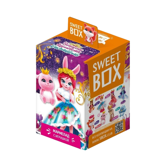 SWEET BOX Fruit Marmalade with a Toy Enchantimals-3, 10g