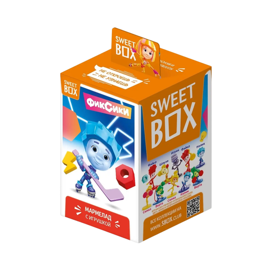 SWEET BOX Fruit Marmalade with a Toy Fixiki-4, 10g