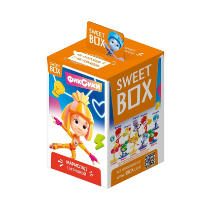 SWEET BOX Fruit Marmalade with a Toy Fixiki-4, 10g