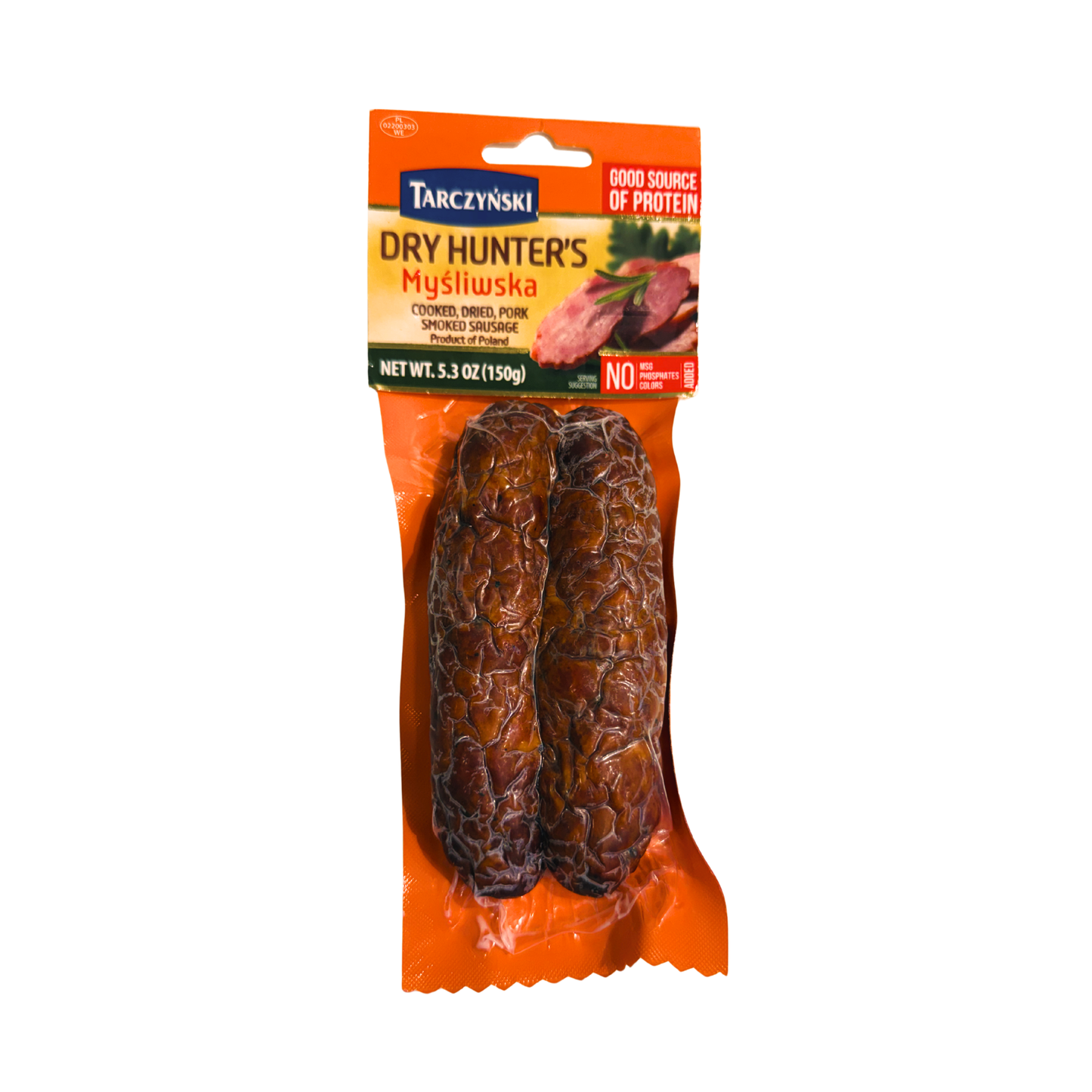 TARCZYNSKI Pork Dry Hunter's Sausage Myśliwska, 150g