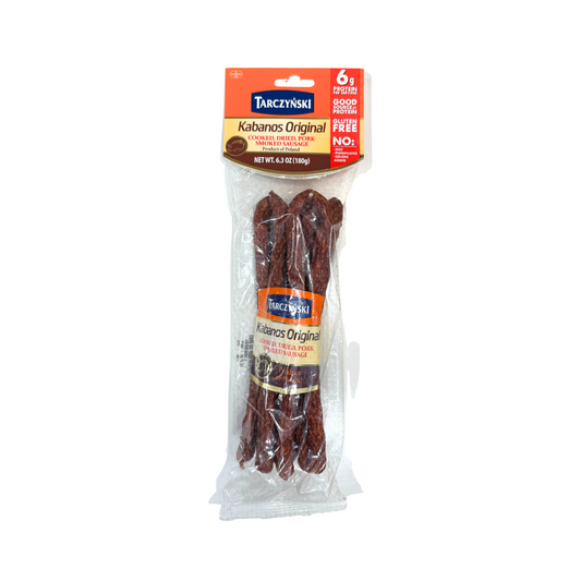 TARCZYNSKI Pork Smoked Kabanosy Original, 180g