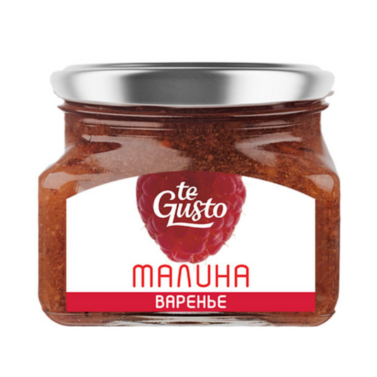 TE GUSTO Raspberry Preserve 430g