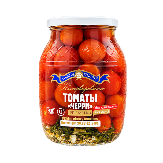 TESCHINI RECEPTI Tomatoes Premium Cherry Kosher, 840ml